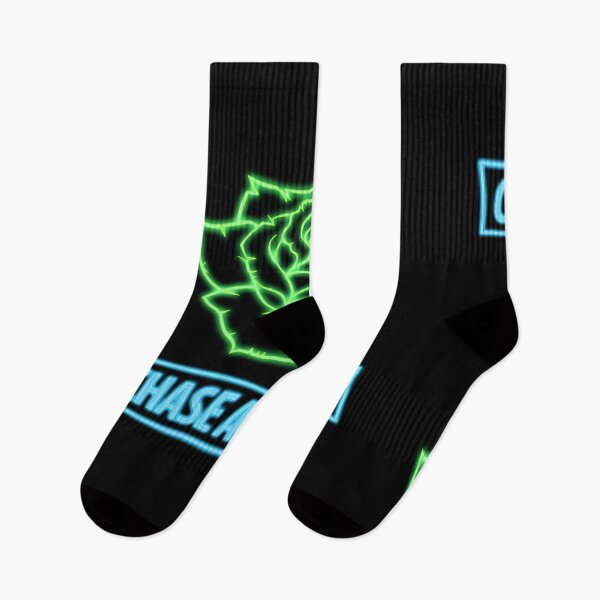 Item preview, Chase Atlantic Neon Rose Design transparent blue/green designed and sold by Designs-Life.