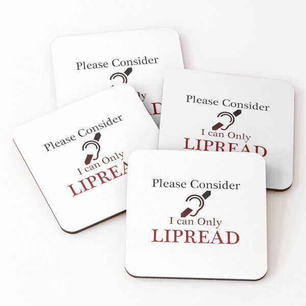 Item preview, Please Consider I can only LIPREAD - Deaf Culture designed and sold by smailjr.