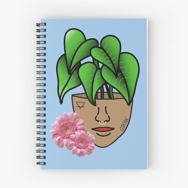 Item preview, Lace Leaf Plant Person With Face Tattoos designed and sold by 10pmCreations.