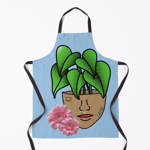 Item preview, Lace Leaf Plant Person With Face Tattoos designed and sold by 10pmCreations.
