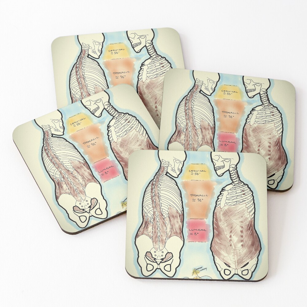 Item preview, Coasters (Set of 4) designed and sold by AdaptablePolar.