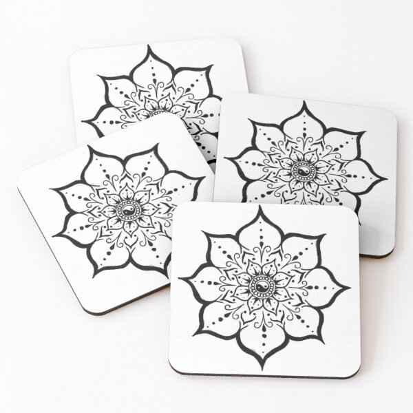 Item preview, Yin Yang Henna design designed and sold by Jessieisaninja.