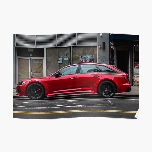 Audi RS6 Poster