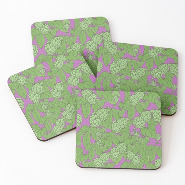 Item preview, Hops on the vine - purple background  designed and sold by cityette.