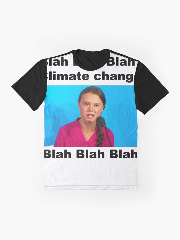 Alternate view of Greta Thunberg Speaks the truth Graphic T-Shirt