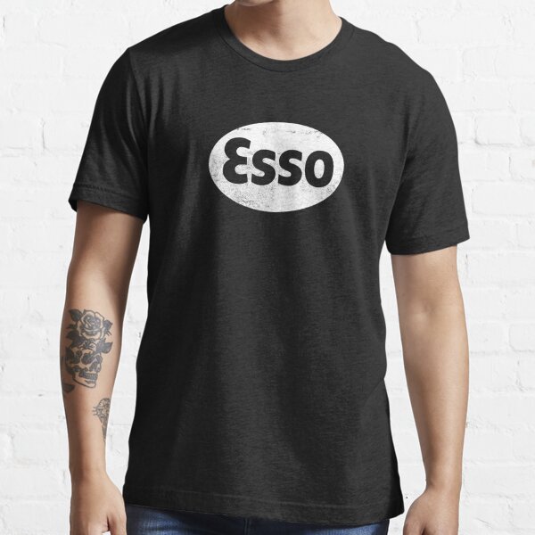 ESSO Logo Classic Old EXXONMOBIL Oil Company NEW Men's T-Shirt S M L XL 2XL 3XL