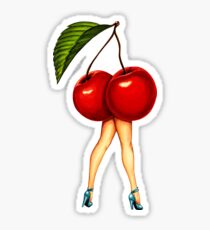 Fruit Stand - Cherry Girl Sticker