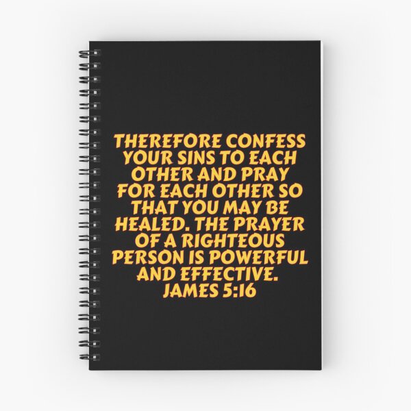 Item preview, Bible Verse James 5:16 designed and sold by Prayingwarrior.