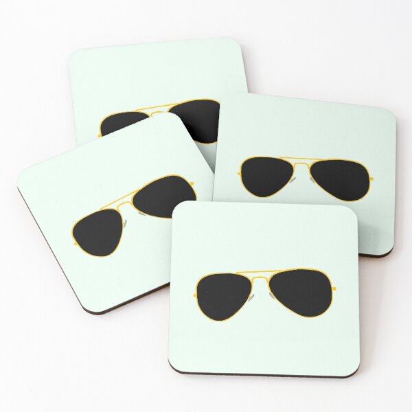 Item preview, Gold Black Aviators designed and sold by J-Bat.