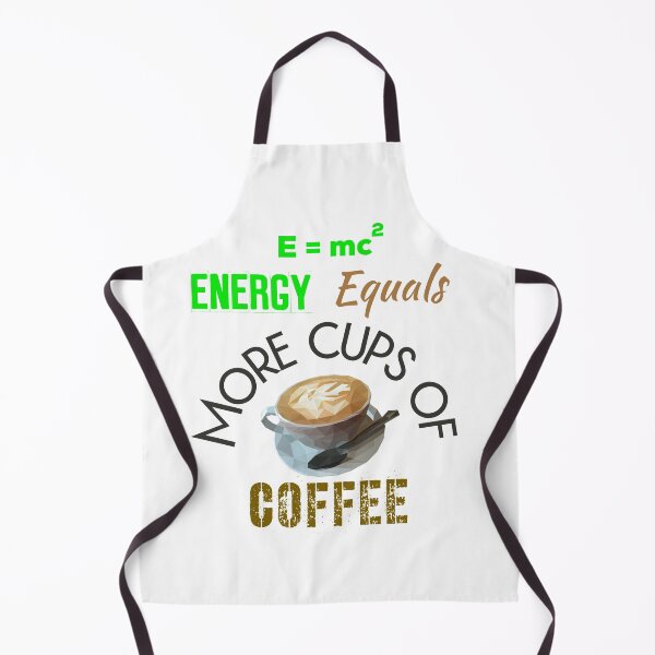 Item preview, E=mc2 Energy Equals More Cups Of Coffee designed and sold by UncleStuScience.