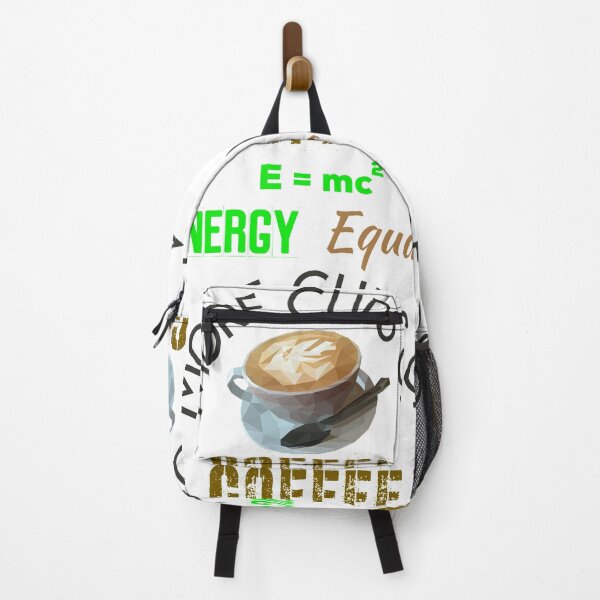 Item preview, E=mc2 Energy Equals More Cups Of Coffee designed and sold by UncleStuScience.