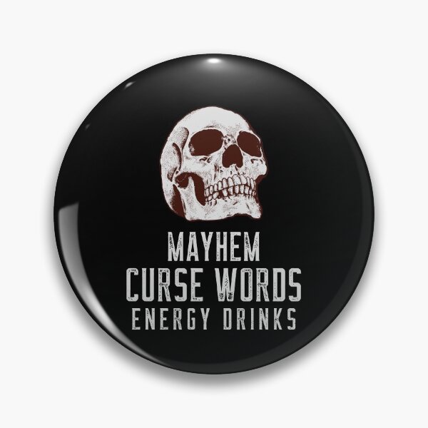 Artikelvorschau, Mayhem Curse Words Energy Drinks entworfen und verkauft von MikesPoD.