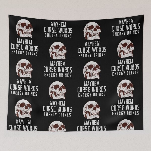 Item preview, Mayhem Curse Words Energy Drinks designed and sold by MikesPoD.