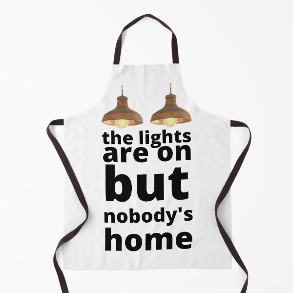 Item preview, THE LIGHTS ARE ON BUT NOBODY'S HOME designed and sold by wildwhimsical.