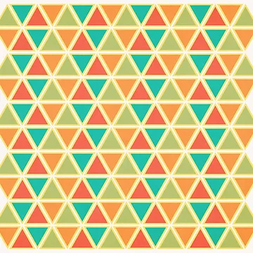 Artwork thumbnail, Triangularities by Chromapit Designs