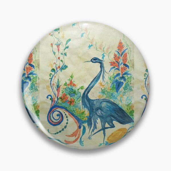 Item preview, The Blue Heron Flies Away designed and sold by AbhiVats.
