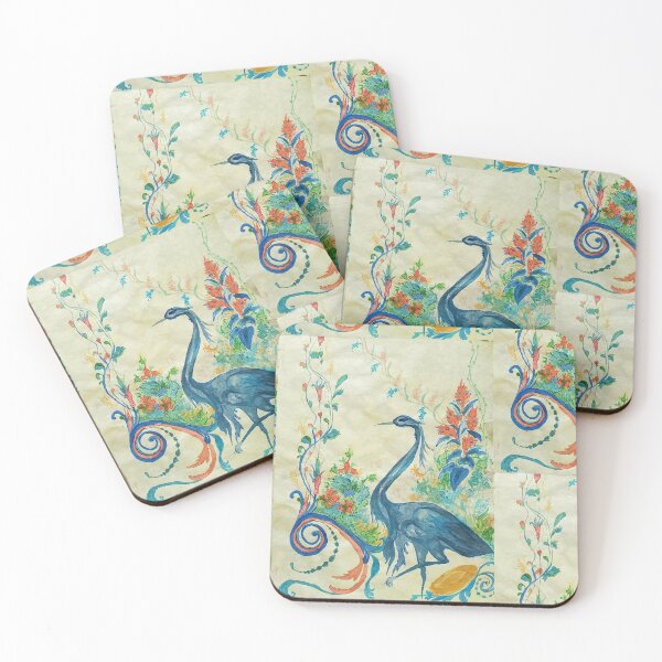 Item preview, The Blue Heron Flies Away designed and sold by AbhiVats.