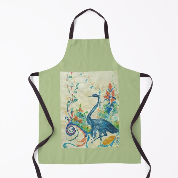 Item preview, The Blue Heron Flies Away designed and sold by AbhiVats.