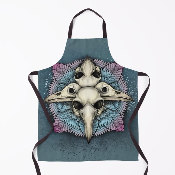 Item preview, Bird Skull Horror Mandala  designed and sold by ShaireProd.
