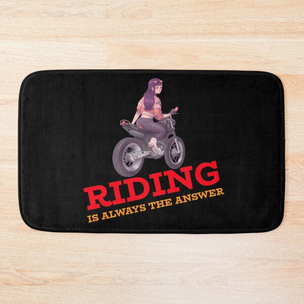 Item preview, Riding is Always the Answer Motorcycle Rider Motorcycles Biker Chick Motorcycle Women designed and sold by CarantinedChaos.