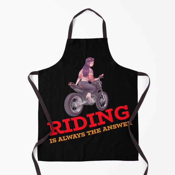 Item preview, Riding is Always the Answer Motorcycle Rider Motorcycles Biker Chick Motorcycle Women designed and sold by CarantinedChaos.
