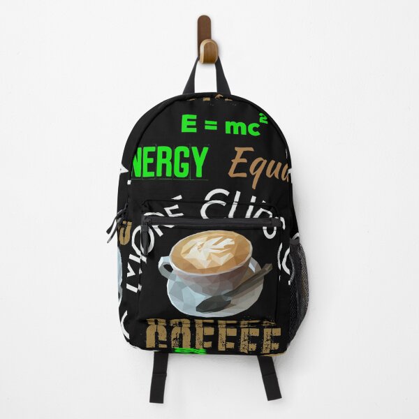 Item preview, E=mc2 Energy Equals More Cups Of Coffee designed and sold by UncleStuScience.