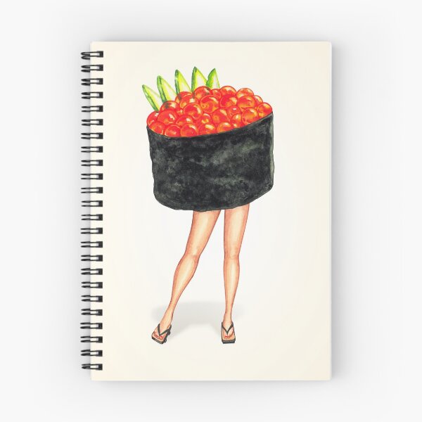 Item preview, Sushi Pin-Up : Ikura designed and sold by Kelly  Gilleran.