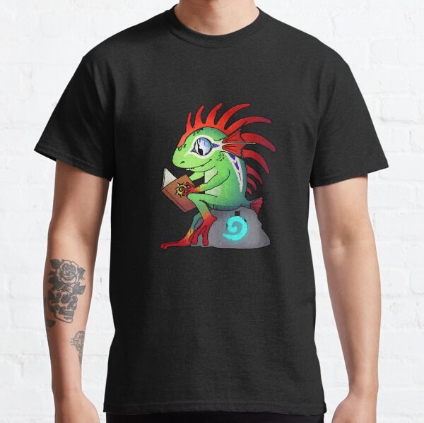 Lesen von Murloc (Warcraft / Hearthstone) Classic T-Shirt