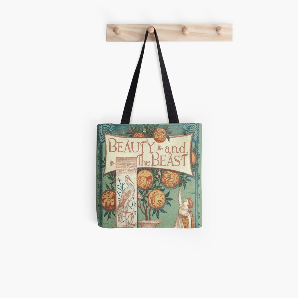 Beauty & The Beast - Walter Crane's Toy Books Tote Bag for Sale by  Vintage8