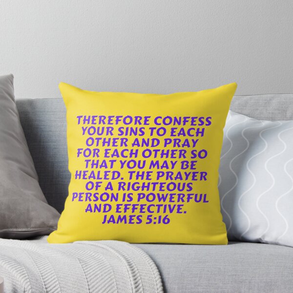 Item preview, Bible Verse James 5:16 designed and sold by Prayingwarrior.