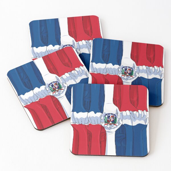 Item preview, Dominican Republic Flag National Pride Hands Raised designed and sold by Nosek1ng.