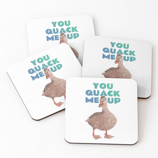 Item preview, You quack me up - funny duck pun watercolor art designed and sold by fengyuhao.