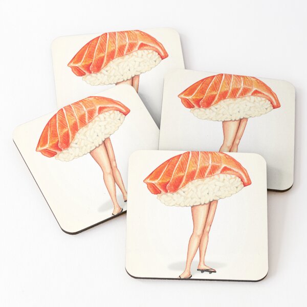 Item preview, Sushi Pin-Up: Sake designed and sold by Kelly Gilleran.