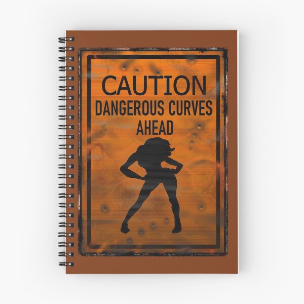 Item preview, Caution Dangerous Curves Ahead designed and sold by ronnieyoung.
