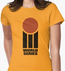 Retro Cricket Women's Fitted T-Shirt