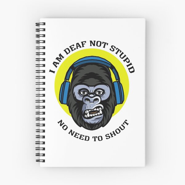 Item preview, i am Deaf not Stupid designed and sold by graphic-genie.