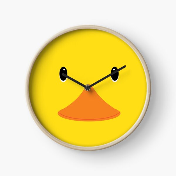 Yellow Duck Clock
