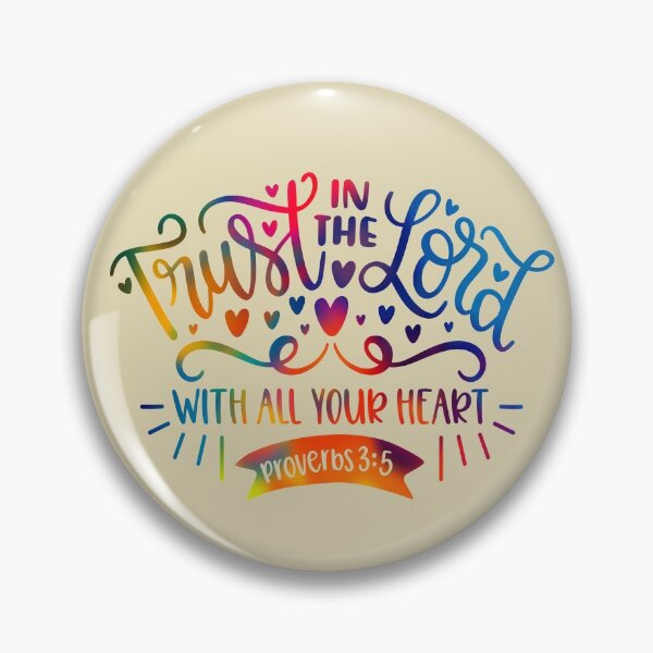 Item preview, Trust in the Lord - Bible Quote designed and sold by jeyel7.