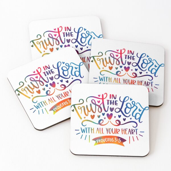 Item preview, Trust in the Lord - Bible Quote designed and sold by jeyel7.