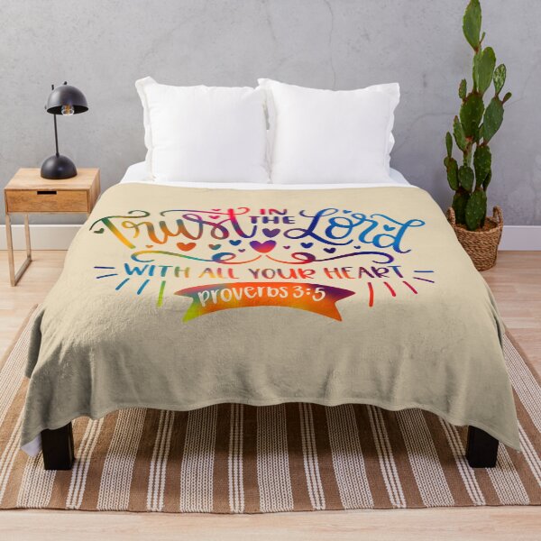 Item preview, Trust in the Lord - Bible Quote designed and sold by jeyel7.
