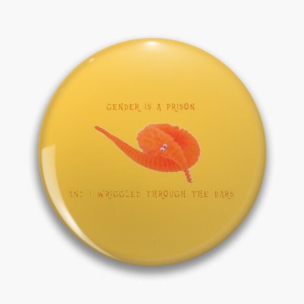 Item preview, gender is a prison and i wriggled through the bars designed and sold by youyouyou219.