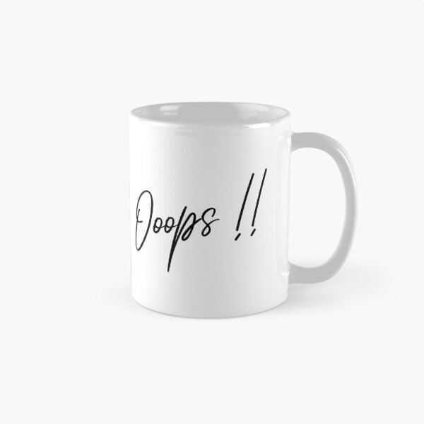 Item preview, Ooops...!! (black) designed and sold by GraphicFancier.