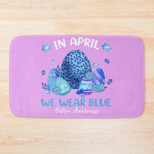 Item preview, Blue Leopard Eggs Easter In April We Wear Blue Autism Kids  designed and sold by schickelyasmin.