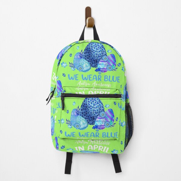 Item preview, Blue Leopard Eggs Easter In April We Wear Blue Autism Kids  designed and sold by schickelyasmin.