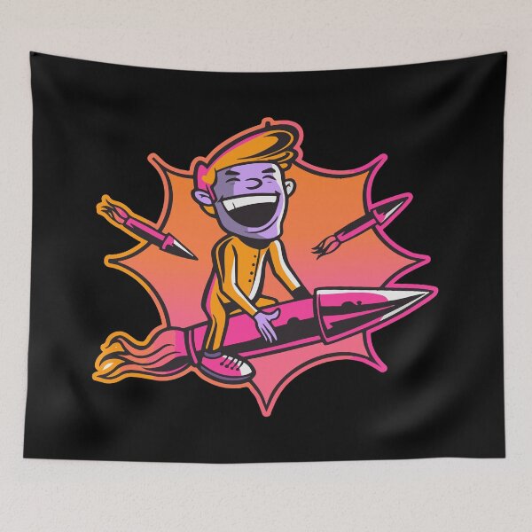 Item preview, Man Riding Fireworks designed and sold by Timegraf.