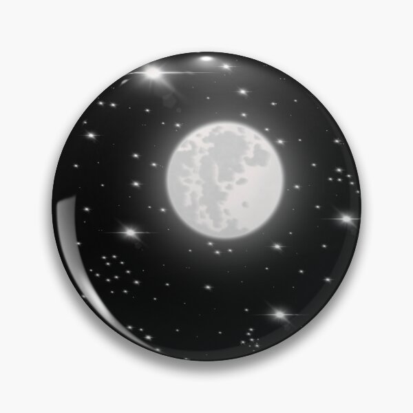 Item preview, Starry night moon - dark sky  designed and sold by Fatamimosh.