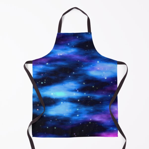 Aperçu de l'œuvre Tie Dye Galaxy, blue purple light, shiny dark starry galaxy aesthetic space painted cosmos night créée et vendue par August-E.