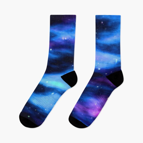 Item preview, Tie Dye Galaxy, blue purple light, shiny dark starry galaxy aesthetic space painted cosmos night designed and sold by August-E.