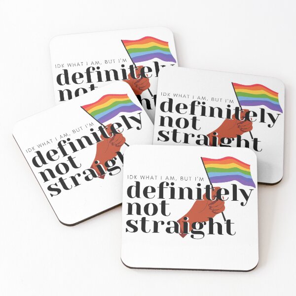 Item preview, Definitely NOT Straight designed and sold by marymerrymarie.