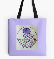 Thursday Purple Pie Baking Bonnet Lady Tote Bag